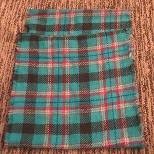Plaid Infinity Scarf